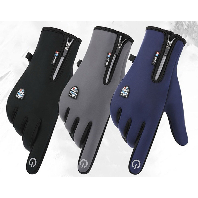 Luvas Térmicas Unissex Touch Screen – Aquece as Mãos / Compatível com Tela Sensível ao Toque / Para