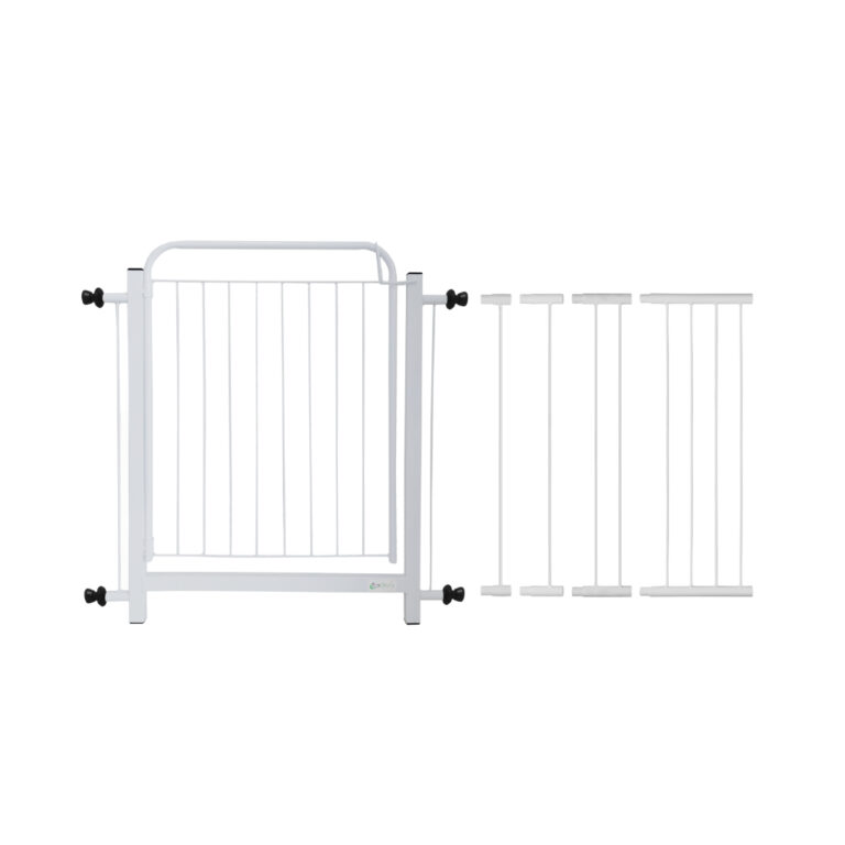 Portão Grade 78cm A 122cm De Proteção P/ Pet Cr