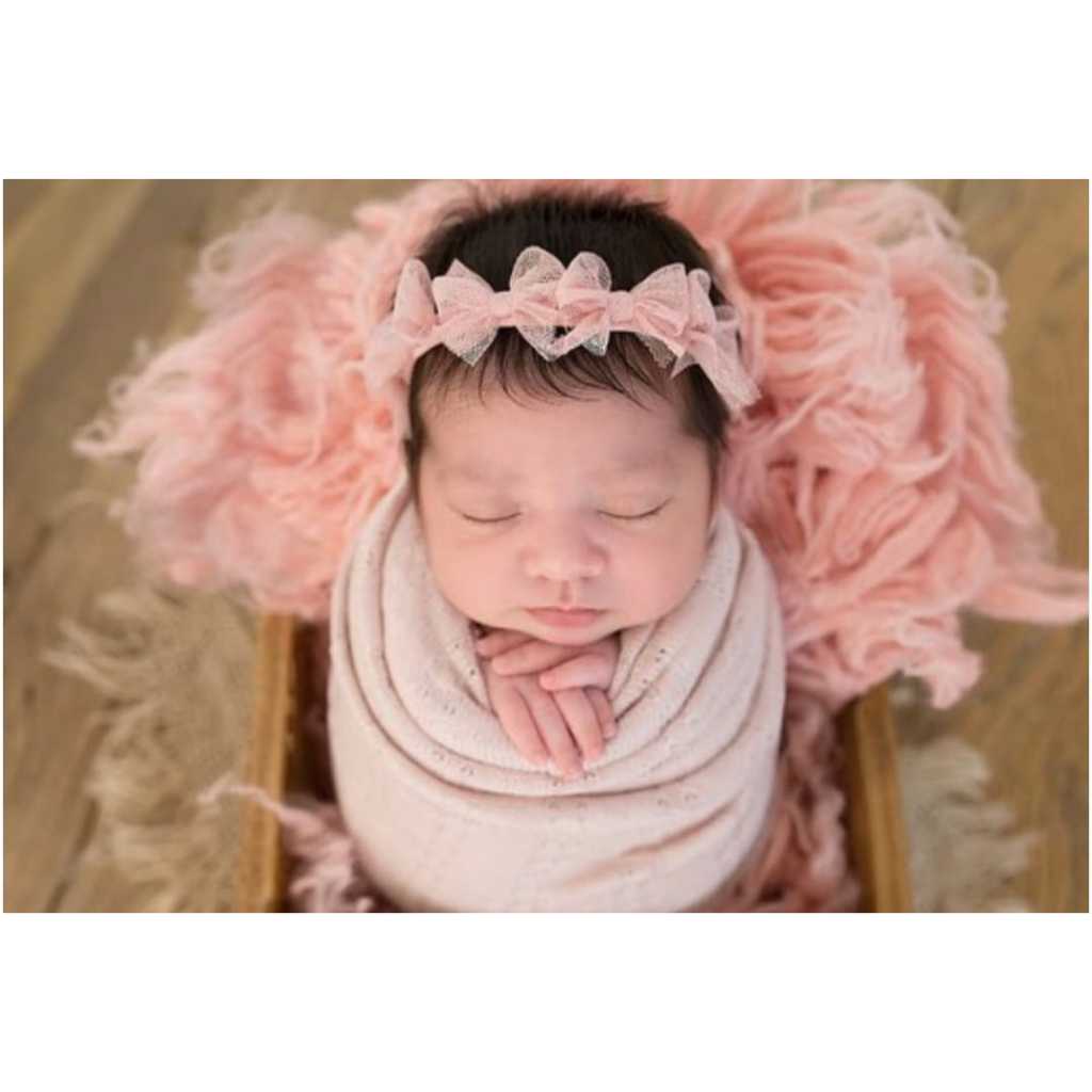 Laço De Tiara Para Bebê Laço Rn Luxo Newborn