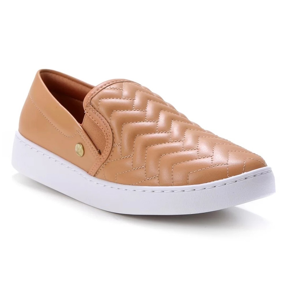 Slip On Vizzano Básico Feminino – Areia