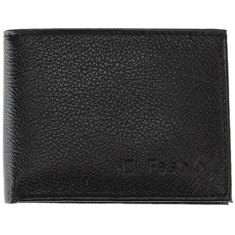 Carteira Fasolo Couro Masculina H007 – Preto