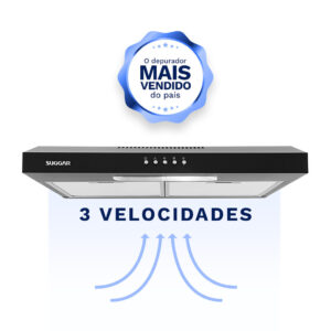 Depurador Suggar Slim 60cm: Cozinha sem Fumaça e Gordura!