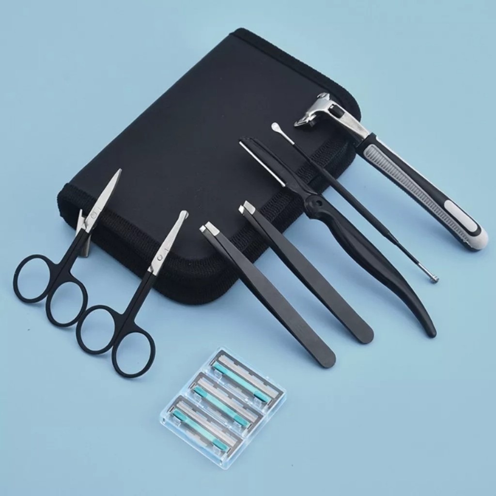 Kit Design de Sobrancelhas com Estojo – Praticidade e Elegância