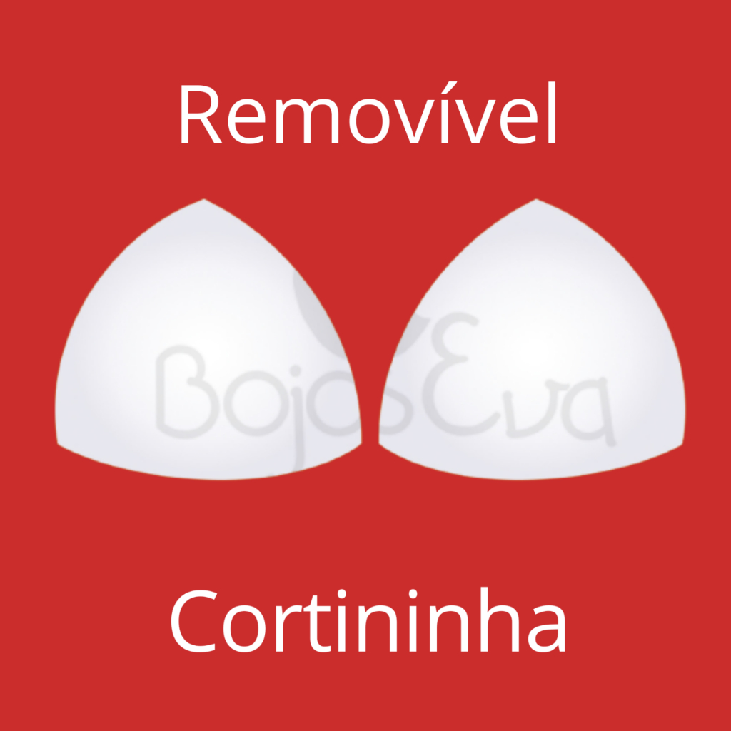 10 Pares de Bojo Cortininha Removível – Bojo de E.V.A 100% impermeável