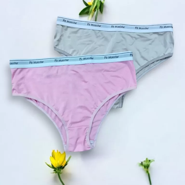 Kit 5 Calcinha Básica Tanga Lisa Moda Íntima Fem