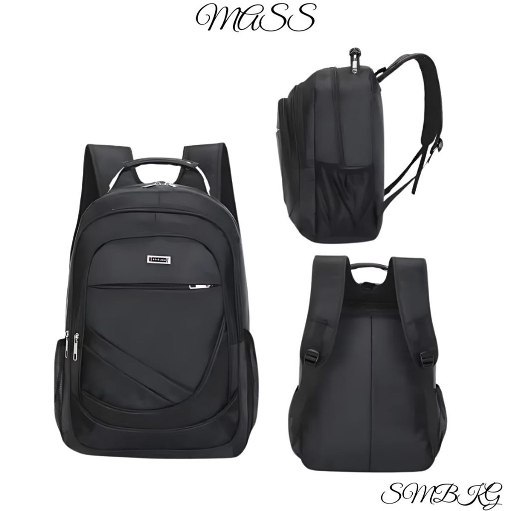 Mochila Escolar Executiva (RC-8501) Notebook Trabalho Unissex Impermeável C/Cabo de Aço