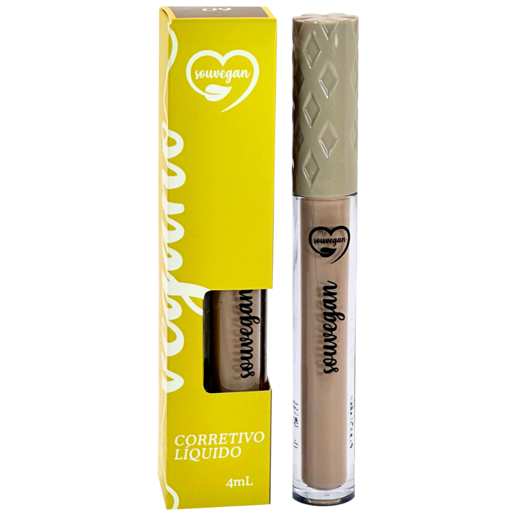 Corretivo Líquido Facial 09 Souvegan Efeito Matte Vegano Lançamento Maquiagem