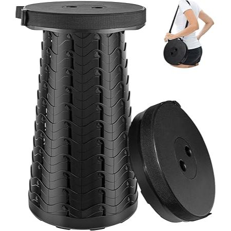 Banqueta Banco Retrátil Telescópico Portátil Co