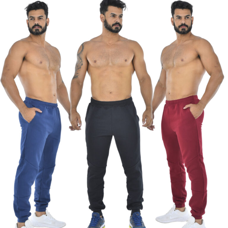 Kit 3 Calça Moletom Masculina Flanelada Corrida A