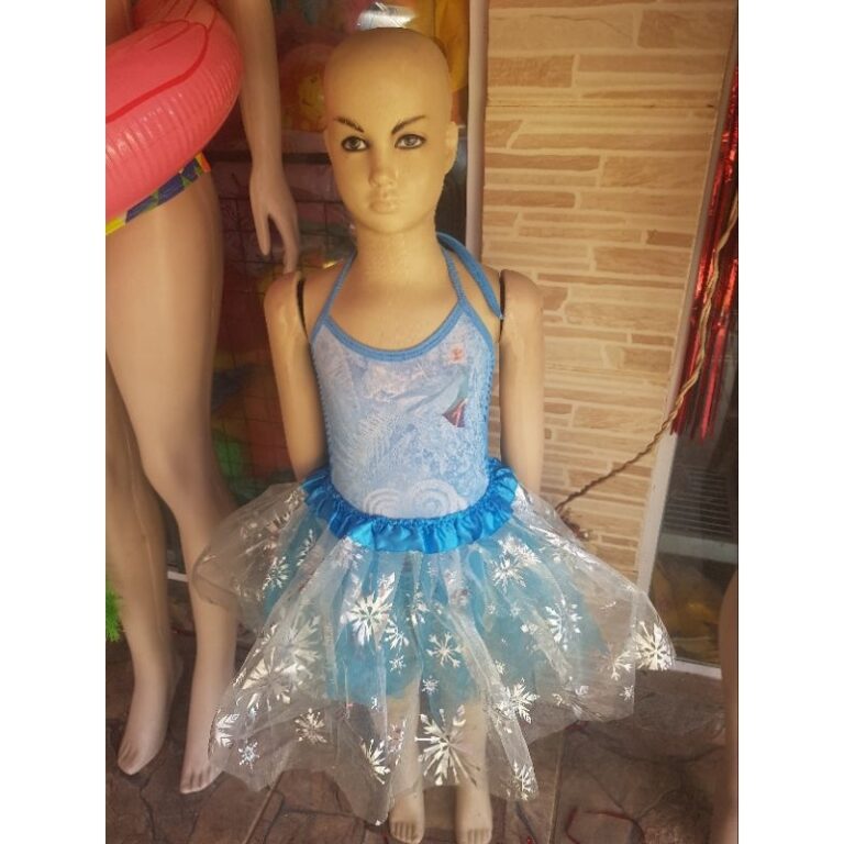 saia infantil Elsa frozen