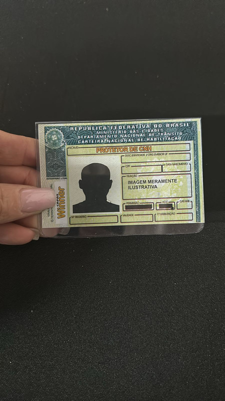 Cartão Card Protetor CNH Anti Aranhões Viagem Ca