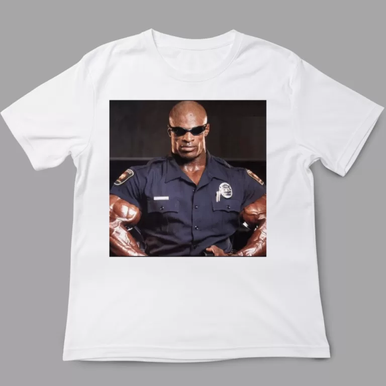 Camiseta simpson bart Roonie Cooleman policial Mar