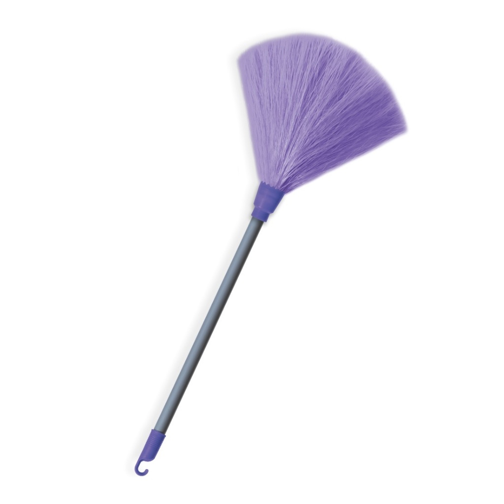 Espanador De Pó Fibra 57 Cm Limpa Poeira Moveis Casa Grande