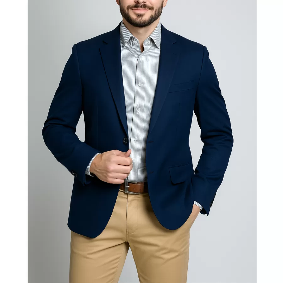 Blazer Masculino Linho Alfaiataria Sofisticado