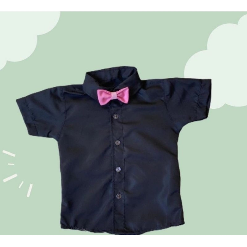 camisa social preto mundo bita tam 2.3 é 3.4 anos