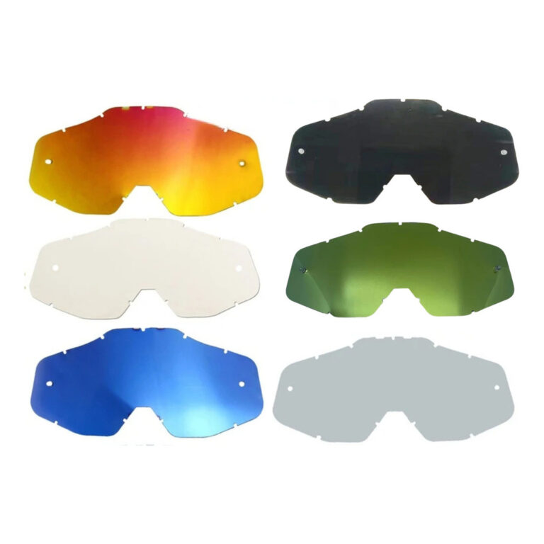 Kit Com 6 Lentes Para Óculos Viseira 100% Importa