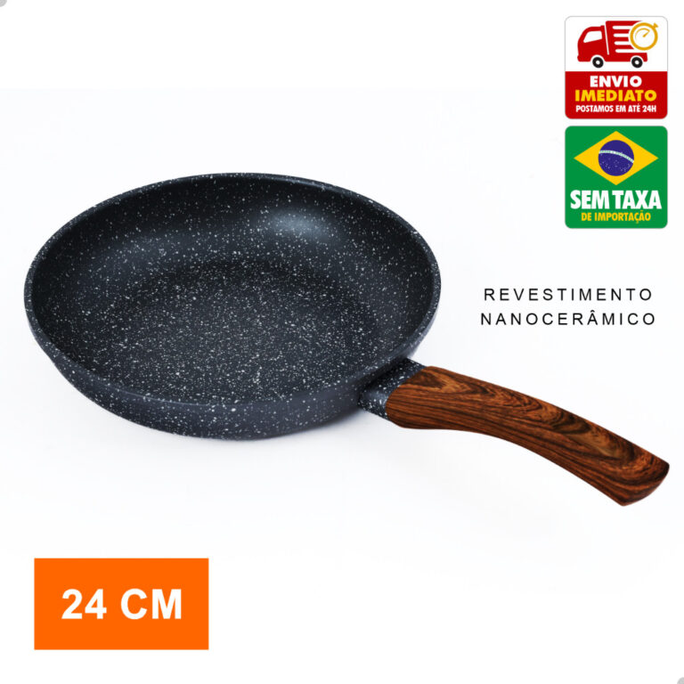 Frigideira Antiaderente Revestimento Nanocerâmico