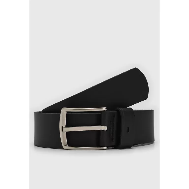 Cinto Couro Social – Preto