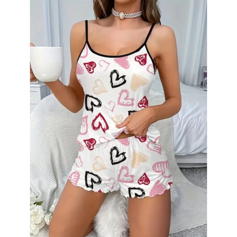 Kit 5 Conjuntos Baby Doll Short Doll Pijama MICRO 