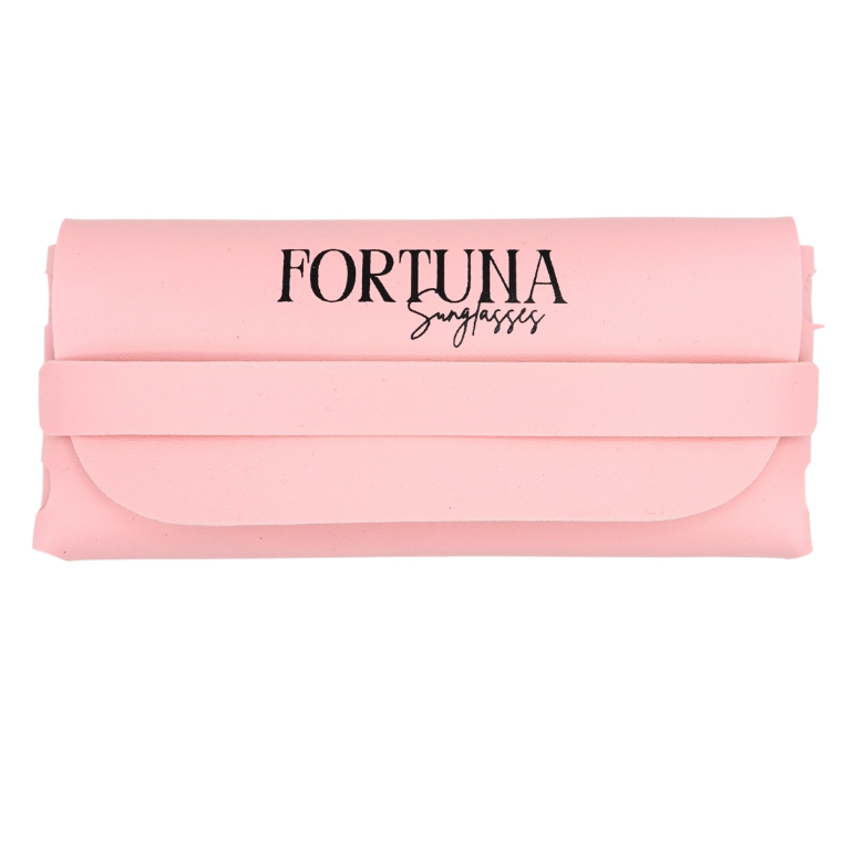 Case em Courino Rosa Rose com Forro interno