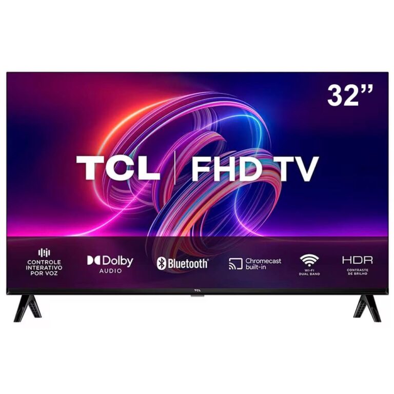 Smart TV LED 32 Full HD TCL S5400AF com Android TV