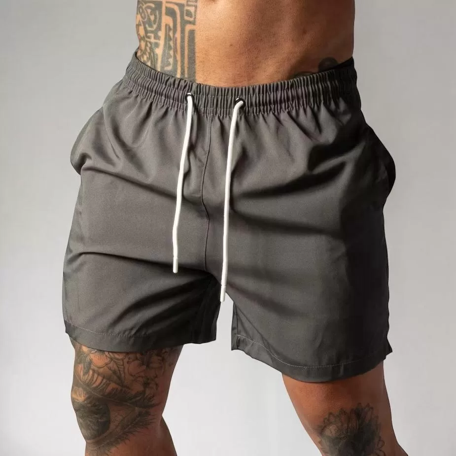 Bermuda Elastano Masculina Original Chief Shorts Tactel com Elastano Liso moda Praia Casual