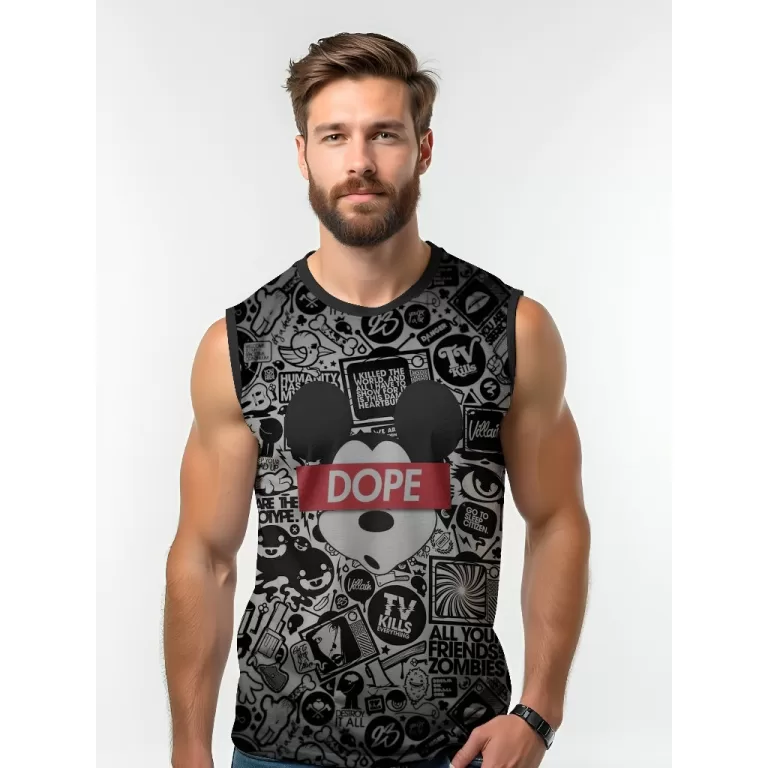 Camiseta Dry Fit Masculina UV 50+ Dope Estampada A