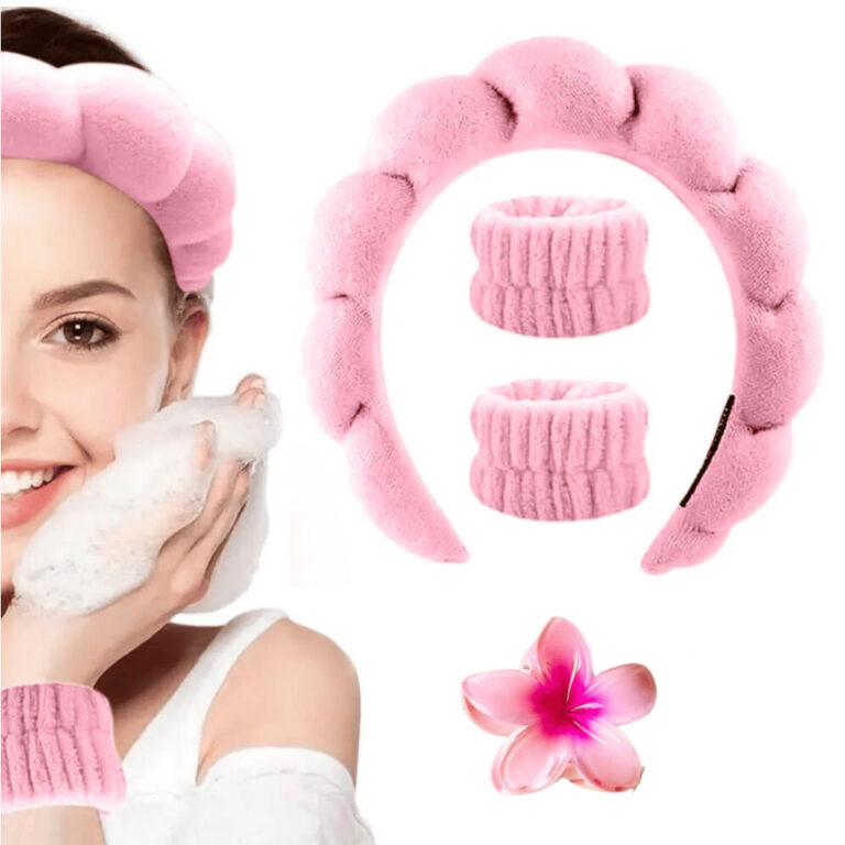 Kit Tiara Nuvem Com Pulseira Piranha Flor Skincare