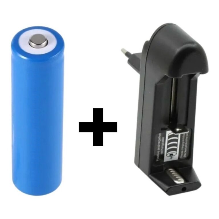 Kit Carregador de Bateria 18650 3.7V/26650 3.7V Pa
