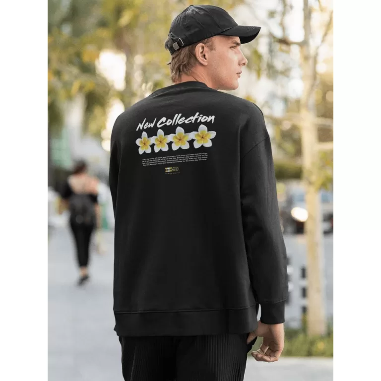Moletom Careca Blusa de Frio Suéter Gola Redonda 