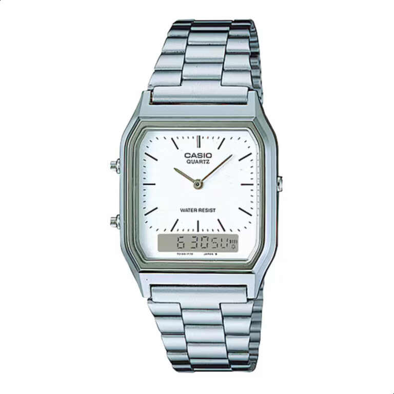 Relógio Casio Unissex Vintage Anadigi AQ-230A-7DM