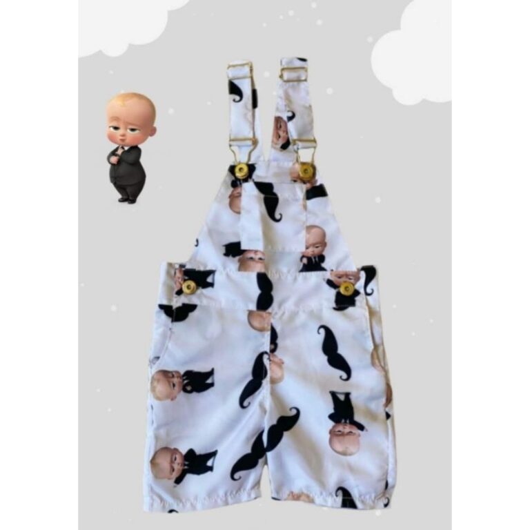 jardineira poderoso chefinho tam 1.2 anos e 2.3 an