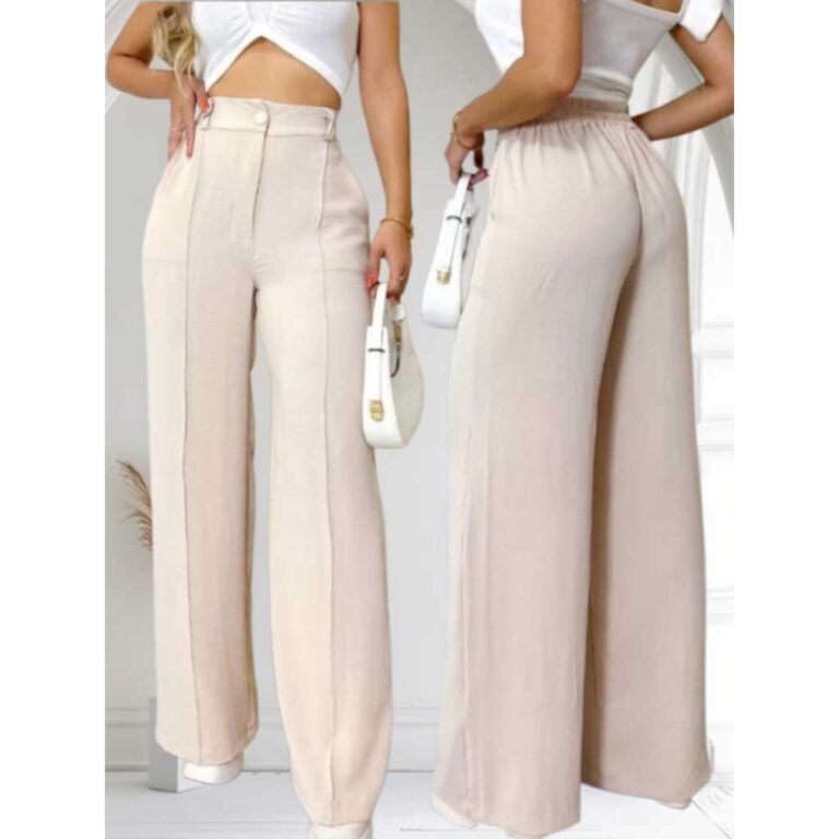 CALÇA PANTALONA FEMININA DUNA COM FORRO E BOTÂO 