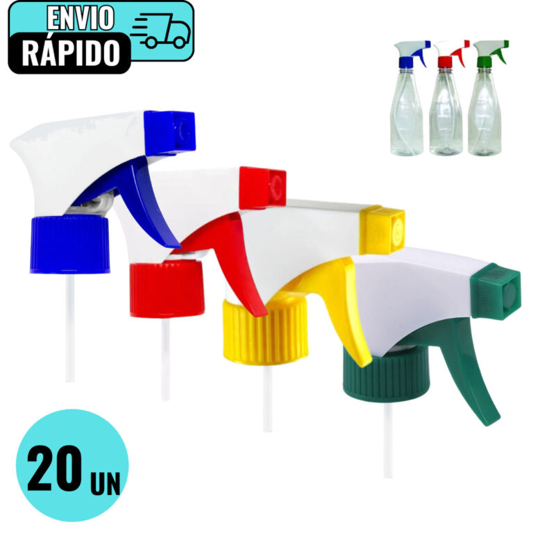 Kit 20 Gatilho Borrifador Pulverizador Spray Manua