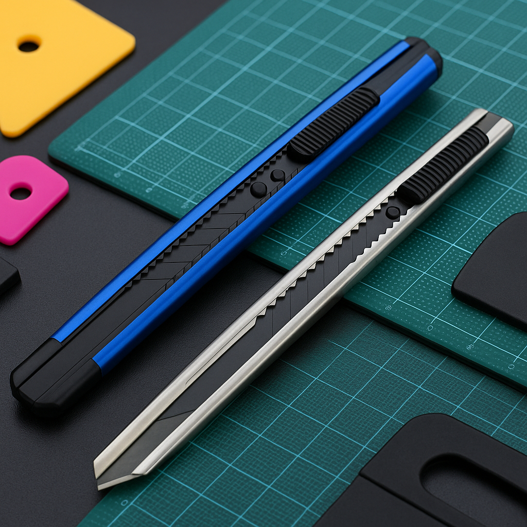 Estilete de Metal Profissional 9mm ou Angulo 30° Alta Qualidade