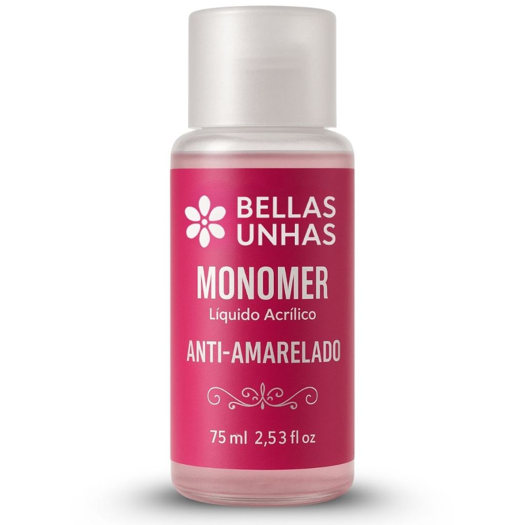Monomer 100 ml Líquido Acrílico Acrylic Liquid Nail Unhas Porcelana  – Envio Imediato