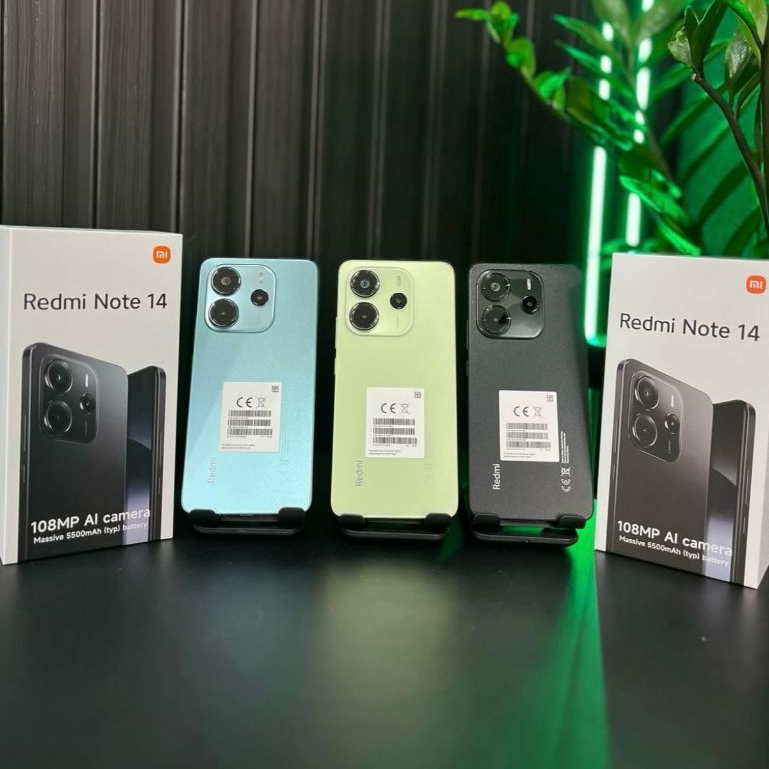 Celular Smartphone Redmi Note 14 Câmera De 108MP 