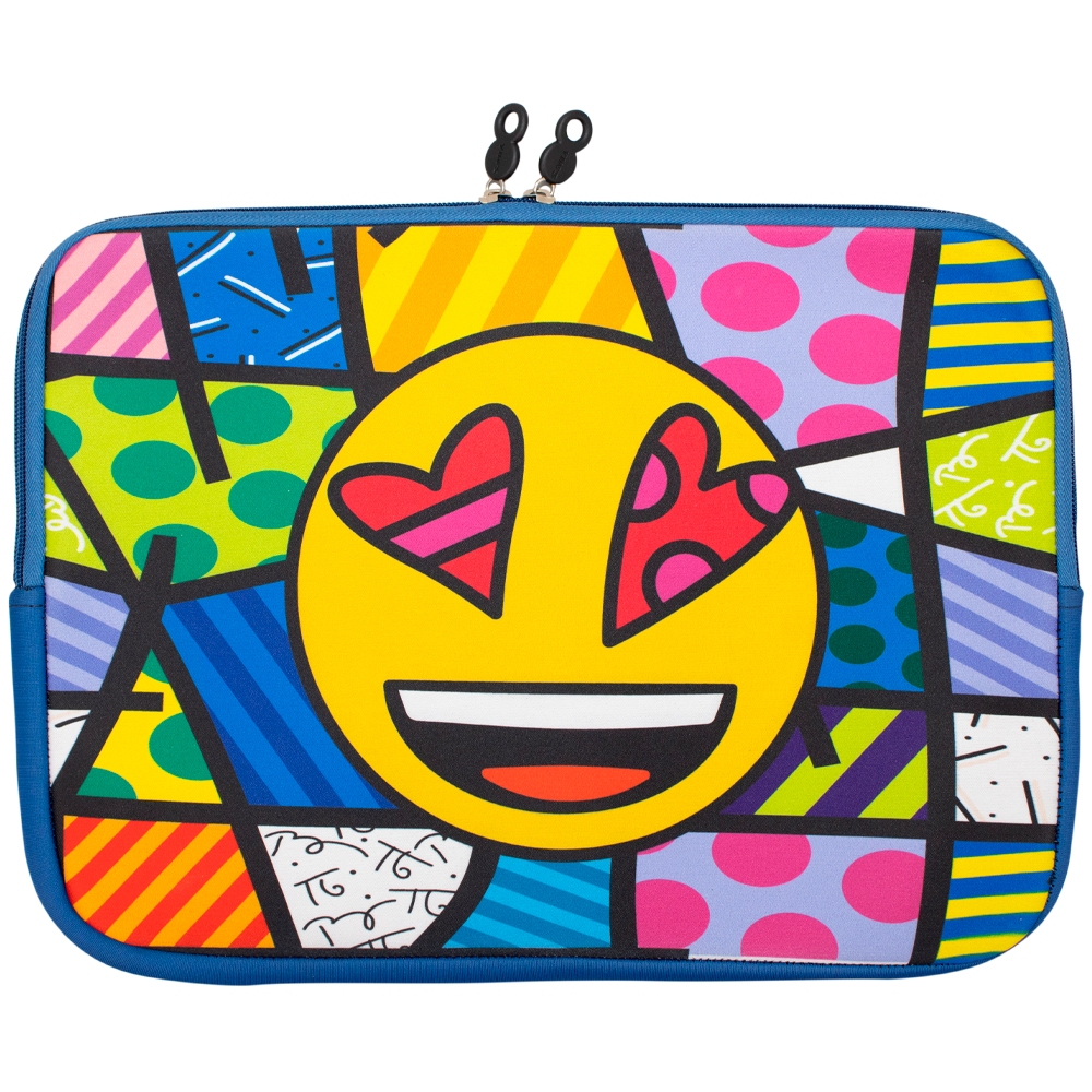 Capa para Notebook 15 com Estampa Romero Britto – Design Exclusivo Yins Brasil