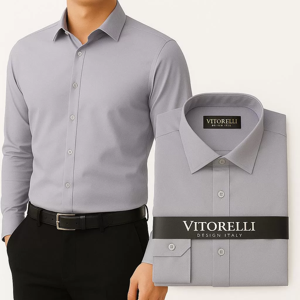 Camisa Social Manga Longa Masculina – Elegância e Conforto Incríveis | Tecido Premium