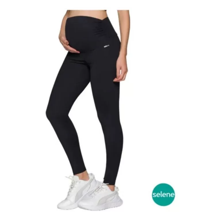 Calça Legging Gestante Selene Confortável Cós A