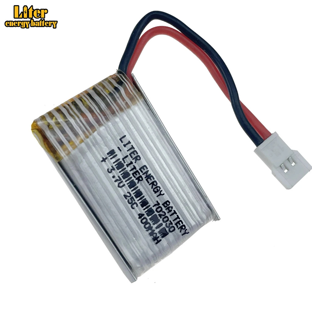 Bateria 3.7V 400mAh para Helicóptero e Mini Veículos Aéreos