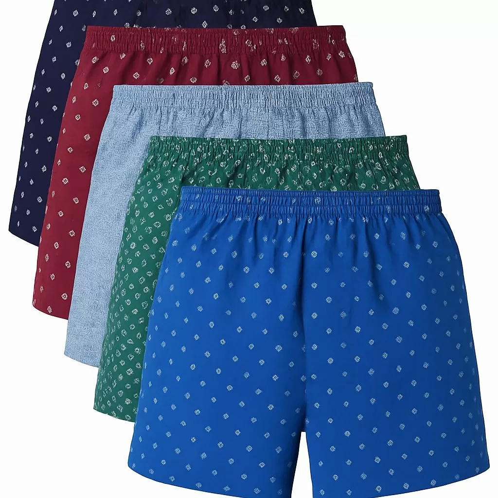 Kit 5 Samba Canção Traje De Dormir Masculino Pijama Roupas Masculinas Short