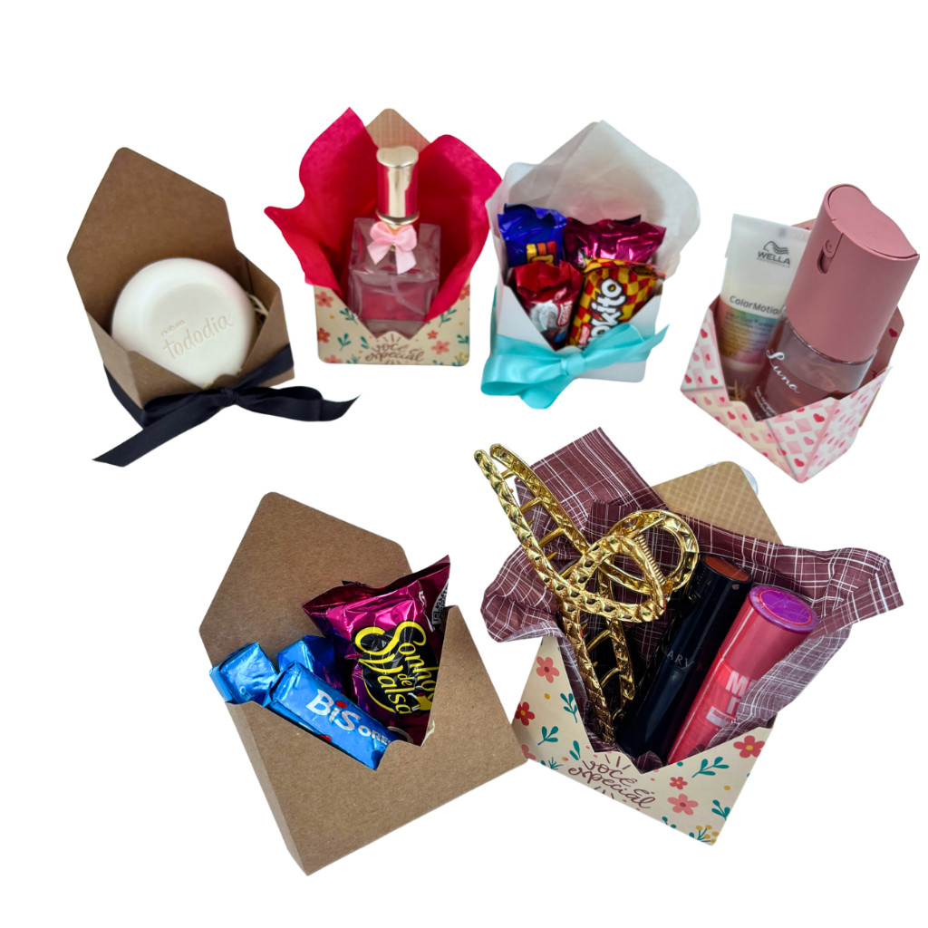 Embalagem Criativa MINI  Envelope. Lembrancinha Presentes Caixa Envelope