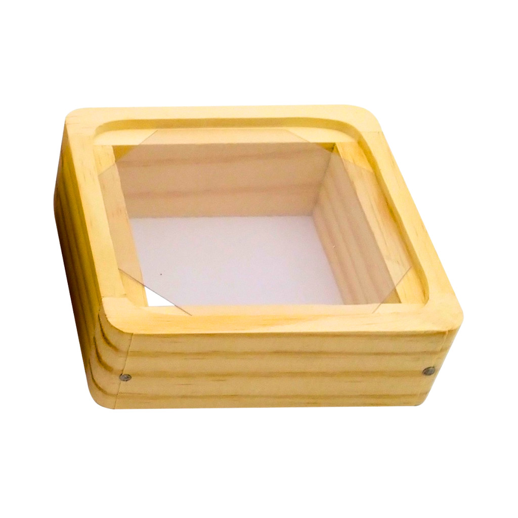 Melgueiras e Acetato Caixa 20×20 Cm Com Encaixe