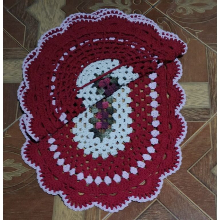 jogo de banheiro em crochê