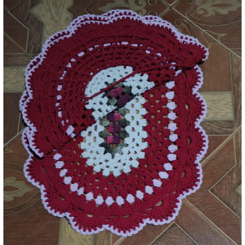 jogo de banheiro em crochê