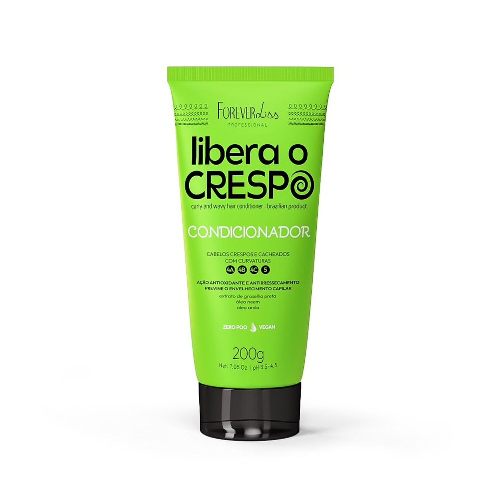Condicionador Para Cabelos Crespos Forever Liss 200g