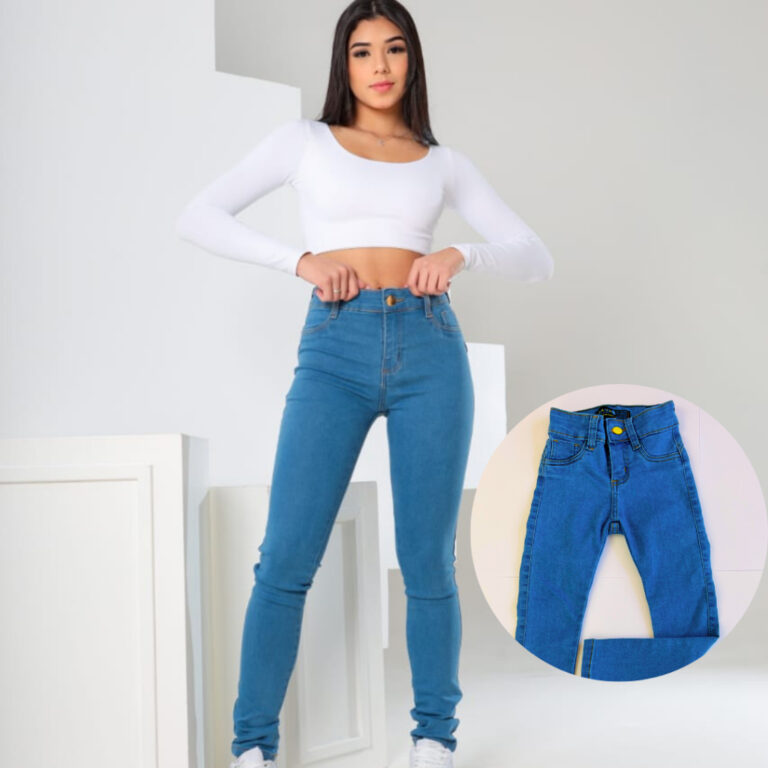Calça Jeans Skinny infantil feminina da moda juve