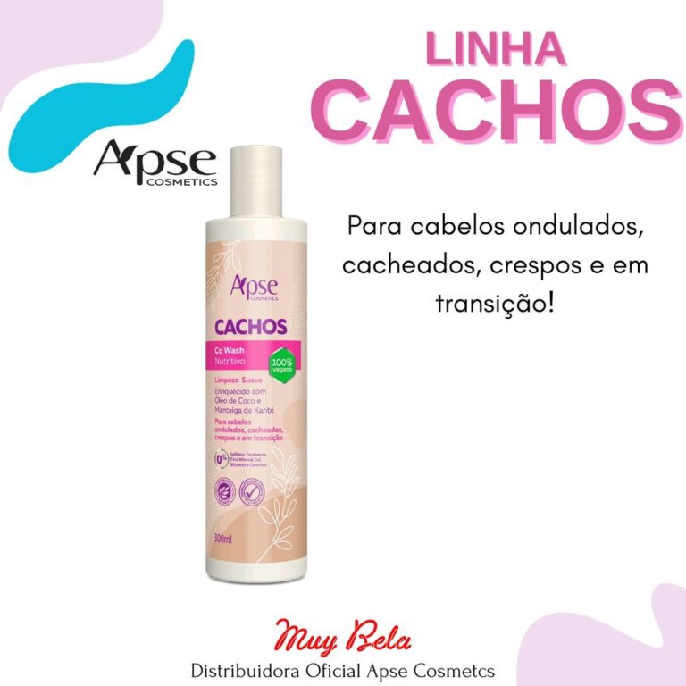 Co Wash Cachos Apse 300ml | Nutritivo | Hidrataç