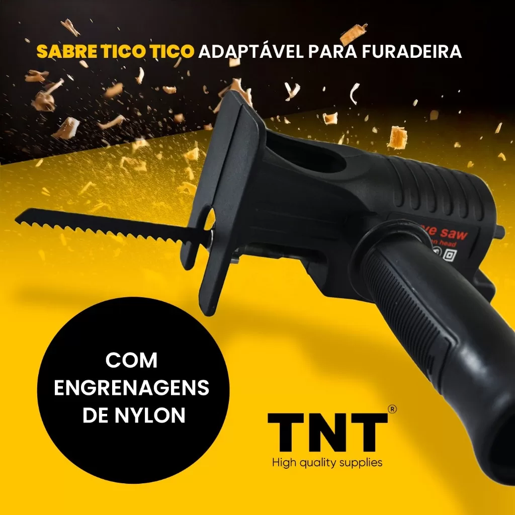 Adaptador de Serra Tico Tico Cabeçote Com Lâminas de Serra Elétrica